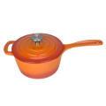 2.5 Quart Enameled Cast Iron Sauce Pot